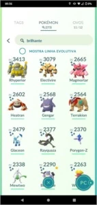 Conta Pokémon Go level 43