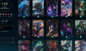 Conta Lol 100% Segura Full Acesso | 148 Skins | Nvl 405 | - League of Legends