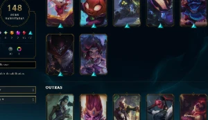 Conta Lol 100% Segura Full Acesso | 148 Skins | Nvl 405 | - League of Legends