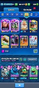 Conta De Clash Royale E Conta De Brawl Stars