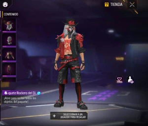 Vendo conjunto carniça - Free Fire