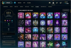 Conta de LoL com Vayne ladra de almas e muito mais - League of Legends