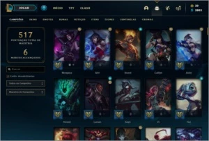 Conta de LoL com Vayne ladra de almas e muito mais - League of Legends