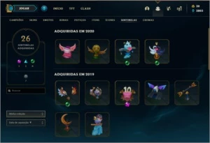Conta de LoL com Vayne ladra de almas e muito mais - League of Legends