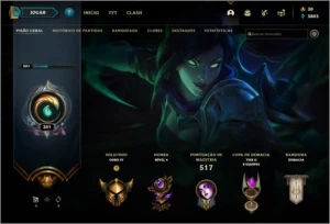 Conta de LoL com Vayne ladra de almas e muito mais - League of Legends