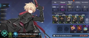 V>Conta Grand Chase Mobile Level 130 + 30K de Gemas