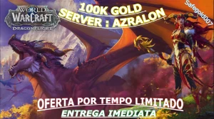 500k de Gold Wow Retail - Server Azralon (Promoção) - Blizzard