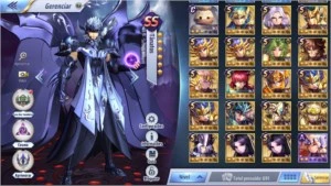 Conta lvl 55 serv A-130 Saint Seiya Awakening SSA