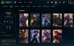 Conta League of Legends - Vitoriosas desde S3+ LOL