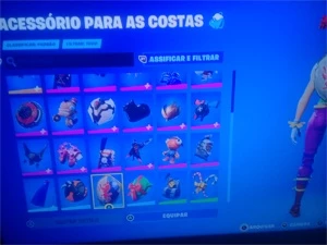 CONTA FORTNITE COM 25 SKINS