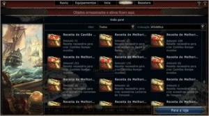 Conta Seafight, Barão com fenda, Full recursos e receitas