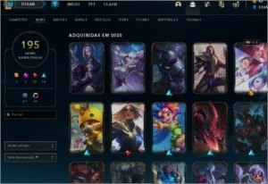 CONTA DE LOL 195 SKINS - League of Legends