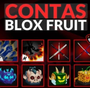 Contas blox fruits 1000+ 