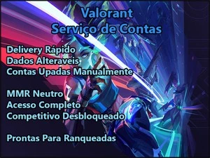 Valorant - Conta, Pronta pra Ranqueada