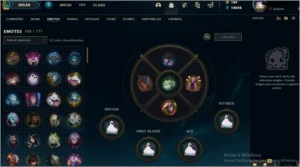 CONTA DE LOL COM MUITA COISA - League of Legends