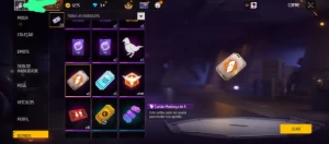 Conta barata com skins Naruto - Free Fire