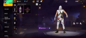 Conta barata com skins Naruto - Free Fire