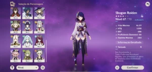 Ar36. Raiden + bis, Alhaitham, Kazuha, Ganyu, tighnari, jean - Genshin Impact