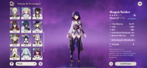 Ar36. Raiden + bis, Alhaitham, Kazuha, Ganyu, tighnari, jean - Genshin Impact