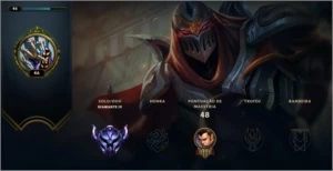 Conta D4 smurf. Poucos champs 1 skin do TF - League of Legends LOL