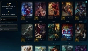 Conta pica de lol > level 24 - League of Legends