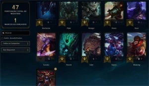 Conta pica de lol > level 24 - League of Legends