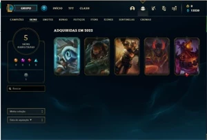 Smurf Prata 1, sem email confirmado - League of Legends LOL