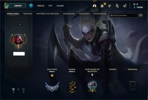 Smurf Prata 1, sem email confirmado - League of Legends LOL