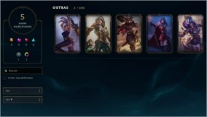 Conta League of Legends Diamante LOL