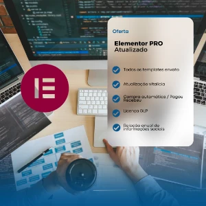 Elementor PRO Atualizado + Templates Envato - Softwares e Licenças