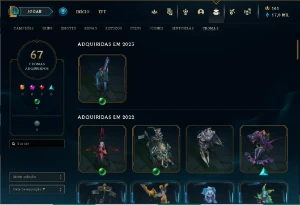Conta Lol Criada Em 2015, Pra Vender Rapido - League of Legends