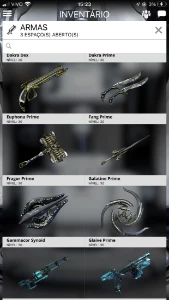 Conta Warframe M16 com 22 Frames Prime - Steam