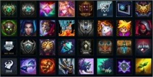 Conta platina 4 (com borda) , 96 champ , 15k IP, honra 5 - League of Legends LOL