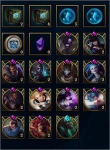 Conta platina 4 (com borda) , 96 champ , 15k IP, honra 5 - League of Legends LOL