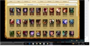 CONTA OURO V TOP - League of Legends LOL