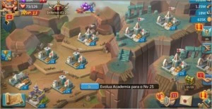 Conta Lvl 60 Lords Mobile no precinho