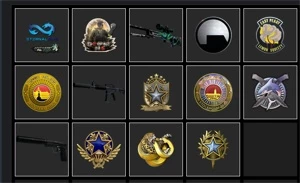 CONTA FULL GLOBAL + MEDALHAS - Counter Strike CS