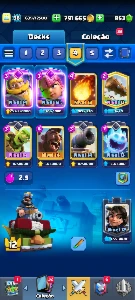 Conta Clash Royale
