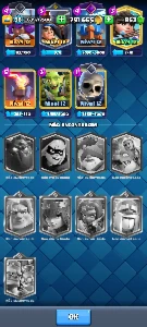 Conta Clash Royale