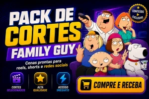 Pack Com +350 Cortes De Family Guy – Conteúdo Pronto Para Ed - Vídeos e Cortes Cortes Virais