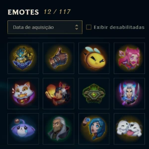 Conta LVL 48 - Diamante 4 63% de wr - League of Legends LOL