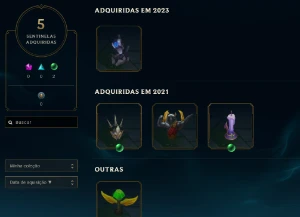 Conta LVL 48 - Diamante 4 63% de wr - League of Legends LOL