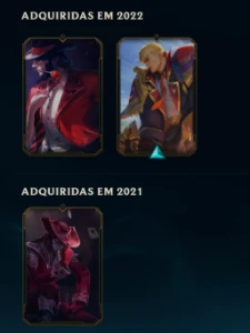 Conta LVL 48 - Diamante 4 63% de wr - League of Legends LOL