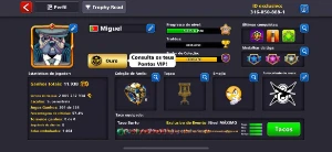 8 Ball pool 5lendarios 2b de fichas 400 notas.