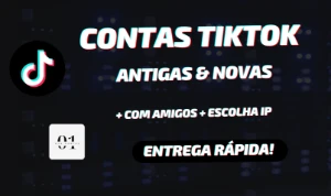 Contas Tiktok Ip Brasil Com  + 1000 Amigos (2022-2024)