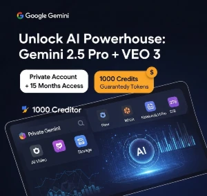 Gemini 2.5 Pro + Veo 3 (15 Meses!!) - Assinaturas e Premium