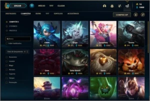 Conta prata 2 com 127 champs e 105 skins TEM 14 Maestrias 7 - League of Legends LOL