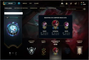 Conta prata 2 com 127 champs e 105 skins TEM 14 Maestrias 7 - League of Legends LOL
