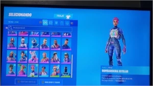 Conta Fortnite c/ Skins + 2.000 vbucks + Salve o Mundo + GTA