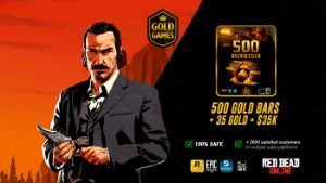 Red Dead Online 500 gold bars PC + bonus